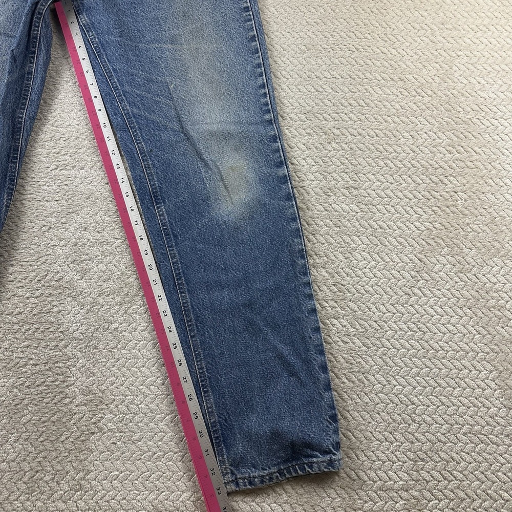 VTG Carhartt Jeans Mens 36x34 Made in USA Jeans Pants Workwear (34x33 Actual) - Picture 5 of 15